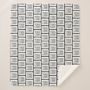 Couverture Sherpa N'importe quel Motif de répétition de logo ou d'im