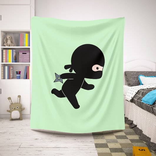 Couverture Sherpa Ninja minuscule en vert