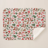 Couverture Sherpa Noël (Devant (Horizontal))