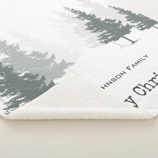 Couverture Sherpa Noël à Pine Forest (3/4)