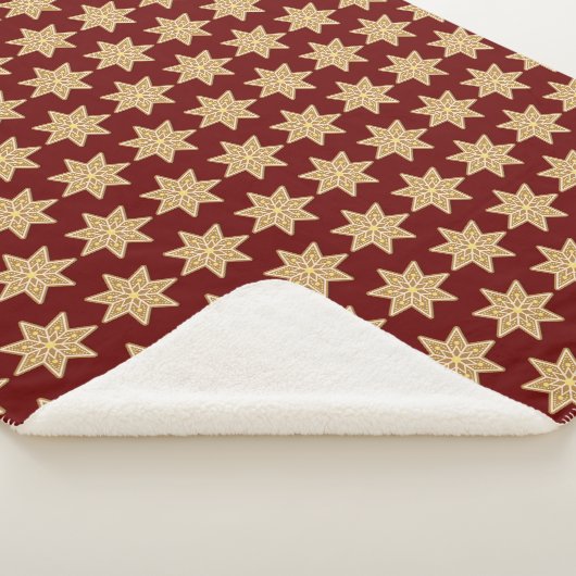 Couverture Sherpa Noël Biscuit au Gingembre (3/4)