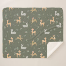 Noël Cerf Motif sans couture