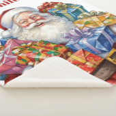 Couverture Sherpa Noël classique de Jolly Santa Claus (3/4)