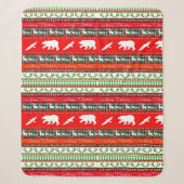 Couverture Sherpa Noël dans les bois (Devant)