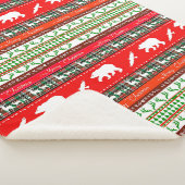 Couverture Sherpa Noël dans les bois (3/4)