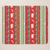 Couverture Sherpa Noël dans les bois (Devant (Horizontal))