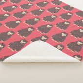 Couverture Sherpa Noël de Bigfoot Sasquatch (3/4)