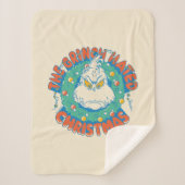 Couverture Sherpa Noël de Grinch haï (Devant)