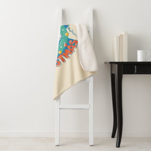 Couverture Sherpa Noël de Grinch haï (En situation)