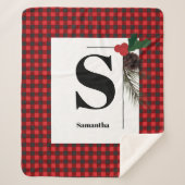 Couverture Sherpa Noël de Noël de Noël de Noël (Devant)