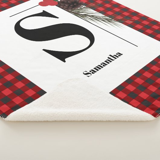 Couverture Sherpa Noël de Noël de Noël de Noël (3/4)