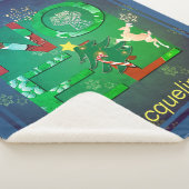 Couverture Sherpa Noël Noel Sherpa Blanket (3/4)