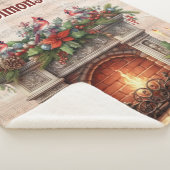 Couverture Sherpa Noël personnalisé (3/4)