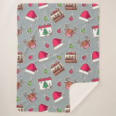 Couverture Sherpa Noël Sherpa Blanket (Devant)