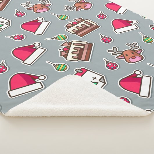 Couverture Sherpa Noël Sherpa Blanket (3/4)