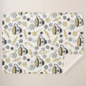 Couverture Sherpa Noël Sherpa Blanket (Devant (Horizontal))