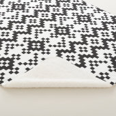 Couverture Sherpa Noël Snowflakes Fair Isle Seamless Patternart (3/4)