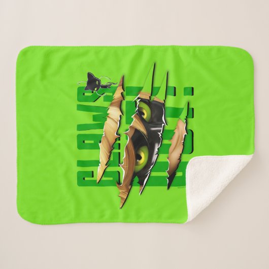 Couverture Sherpa Noir de chat et Plagg | Écarts (Devant (Horizontal))