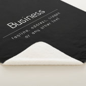 Couverture Sherpa Nom commercial minimal moderne et autres informati (3/4)