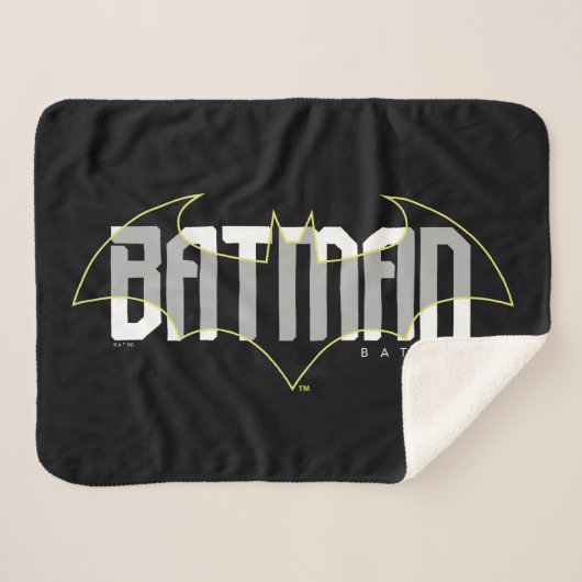 Couverture Sherpa Nom Hi-Tech Graphique de Batman (Devant (Horizontal))