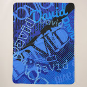 Couverture Sherpa Nom personnalisable créatif (Devant)