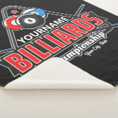 Couverture Sherpa NOM Personnalisé Billard 8 Ball Pool Cue Rack (3/4)