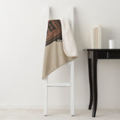 Couverture Sherpa NOM PERSONNALISÉ Canons Cowboy Connexion Western R (En situation)