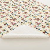 Couverture Sherpa Nom personnalisé Humpty Dumpty Comptine (3/4)