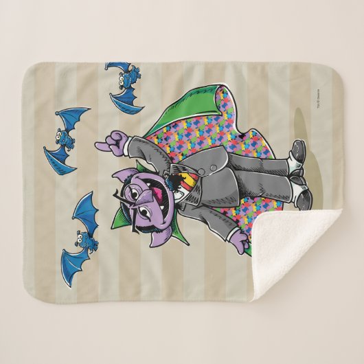 Couverture Sherpa Nombre de von vintage (Devant (Horizontal))