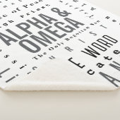 Couverture Sherpa Noms Chrétiens De Dieu, Moderne Simple (3/4)