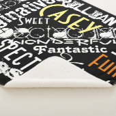 Couverture Sherpa Noms et mots d'amour personnalisés 'n amitié' (3/4)