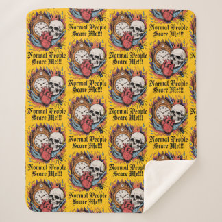 Couverture Sherpa Normal People Scare Me