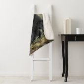 Couverture Sherpa North Woods Little Black Bear Cub Sherpa Blanket (En situation)