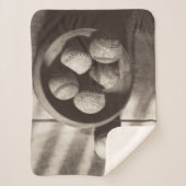 Couverture Sherpa Nostalgie de base-ball - base-ball (Devant)