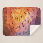 Couverture Sherpa Notes de musique (Devant (Horizontal))