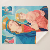 Couverture Sherpa Notre-Dame de Perpétuel aide catholique (Devant (Horizontal))