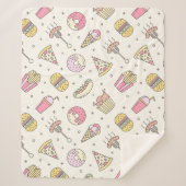 Couverture Sherpa Nourriture malsaine (Devant)