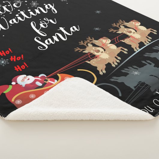 Couverture Sherpa Nous attendons Père Noël Ho ! Ho ! Ho ! Vacances d (3/4)