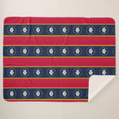 Couverture Sherpa Nouveaux drapeaux du Mississippi 2020 (Devant (Horizontal))