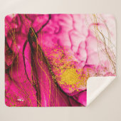 Couverture Sherpa Nuages Abstraits-ART. Une créativité transparente. (Devant (Horizontal))