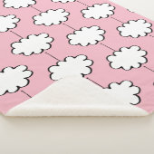 Couverture Sherpa Nuages de rêve sur cordes (3/4)