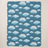 Couverture Sherpa Nuages doux (Devant)