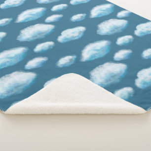 Couverture Sherpa Nuages doux