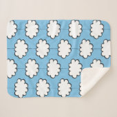 Couverture Sherpa Nuages sur cordes (Devant (Horizontal))