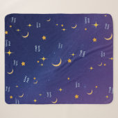 Couverture Sherpa Nuit Arménienne Doux Rêves (Devant (Horizontal))