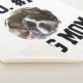 Couverture Sherpa Numéro 1 chien Maman Maman Fête des Mères Amateurs (3/4)