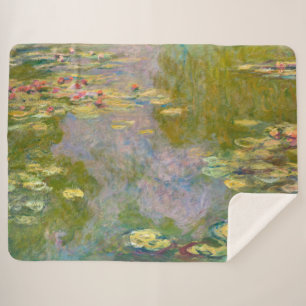 Couverture Sherpa Nymphes D'Eau CLAUDE MONET