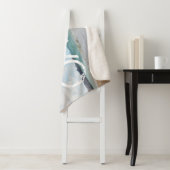 Couverture Sherpa Oahu Hawaii Ocean Waves & Beach (En situation)