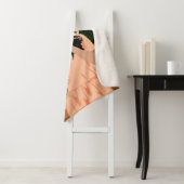 Couverture Sherpa Oasis pointillée (En situation)