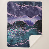 Couverture Sherpa *~* Ocean Agate Celestin, PARTIES SCINTILLANT AP8 (Devant)